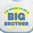 thumbnail image 4 of Inktastic I'm Going to Be a Big Brother Boys Baby Bib, 4 of 4