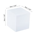 thumbnail image 2 of Unique Bargains 2x2x2' Square Photography Background Props, Hard Foam Photo Props Geometric Cube White, 2 of 4