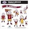 thumbnail image 3 of NCAA Siskiyou Sports Fan Shop Arizona State Sun Devils Family Decal Set Large One Size Team Color, 3 of 4