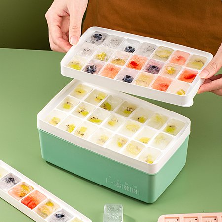 

Limei Ice Cube Tray Bar Supply No Odor Useful Mahjong Print Ice Cube