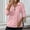 Pink, variant on Enjoytime Womens Zip Up Sweatshirts Solid Color Long Sleeve Pullover Tops Casual Loose Business Work Shirts with Pockets