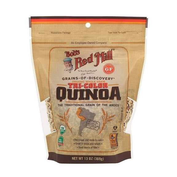 Bob's Red Mill Organic Tri-Color Quinoa 13 oz Pack of 1