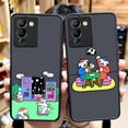 thumbnail image 2 of Matte Case for infinix NOTE 12 G96 11 10 8I 8 7 SMART 4 SPARK 8 8P 6 PRO S5 Case Funda Coque Capa Shell White Pig Rabbit Cartoon, 2 of 5