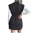 thumbnail image 4 of Mode Femmes Décontracté Bretelles Gilet Sans Manches Robe Tricotée, 4 of 5