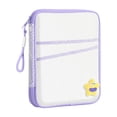 thumbnail image 2 of MTBLYS Bolsa organizadora de malla con asa|apertura completa de 180 grados|múltiples compartimentos con cremallera|ideal para guardar libros|cuadernos y otros artículos de papelería, 2 of 6