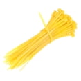 thumbnail image 4 of Uxcell 4-Inch 0.09-Inch Width Self-Locking Zip Ties Cable Ties Nylon  Yellow 100 Pack, 4 of 5