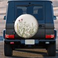 thumbnail image 3 of Kdxio Herbs and Wildflowers for Tire Cover Wheel Protectors Tyre Covers Weatherproof Wheel Covers Universal Fit for Trailer Rv SUV Truck Camper Travel Trailers 17 inch, 3 of 8