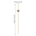thumbnail image 6 of Fruit Skewers Decorative Cocktail Picks Bamboo Toothpick Product Tabletop Drinks Stirrers Appetizer 200 Pcs, 6 of 6