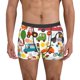 thumbnail image 1 of Balery Transports with Animals Calzoncillos bóxer para hombre, ropa interior de algodón suave y transpirable con cinturilla de nailon-Small, 1 of 5