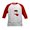 Red/White, variant on CafePress - CALI STATE W BEAR Baseball Jersey - Kids Cotton Baseball Jersey, 3/4 Sleeve Shirt