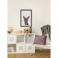 thumbnail image 6 of Brown Hippie Deer Framed Painting Art Print, 24.00" x 1.50", 6 of 6