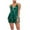 Army Green, variant on aidice Summer Rompers for Women Casual Deep V Neck Backless Sequined Ruffle Hidden Zipper Trendy Jumpsuits