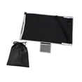 thumbnail image 3 of Cama de avión, extensor de asiento de avión para niños para descansar las piernas o acostarse, cama de viaje compacta y portátil, elementos esenciales negro, 3 of 8