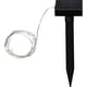 thumbnail image 2 of Cadena de luces solares, iluminación exterior versátil, ahorro de energía, blanco frío, cable de cobre flexible para decoración de terrazas y jardines, longitud de 7 m, 50 LED, resistente al agua, 2 of 7