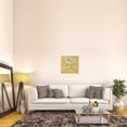thumbnail image 3 of Global Gallery Cheri Blum 'Dogwood Blossom on Gold' Canvas Wall Art, 3 of 4