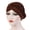 Coffee, variant on Women Ruffle Turban Hat Soft Plait India Headwrap for Chemo Cancer Patients Comfortable Breathable Daily Wear Headwear