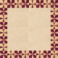 thumbnail image 1 of Ahgly Company Machine Washable Indoor Square Transitional Golden Blonde Gold Area Rugs, 6' Square, 1 of 7