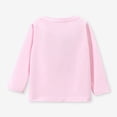 thumbnail image 2 of Kids Long Sleeve T Shirts Cotton Shirts Soft Crewneck T-Shirt for Girls 2-7 Years, 2 of 8