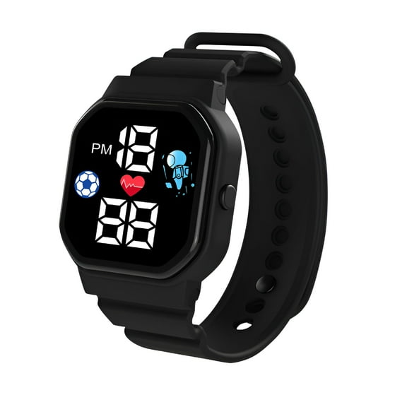 XIRQI Kids Fitness Tracker Pedometer Watch Waterproof Digital Watch for Boy Girl Children