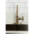 thumbnail image 3 of Kingston Brass KSD8503NX Hamilton Single-Handle Bar Faucet, Antique Brass, 3 of 6