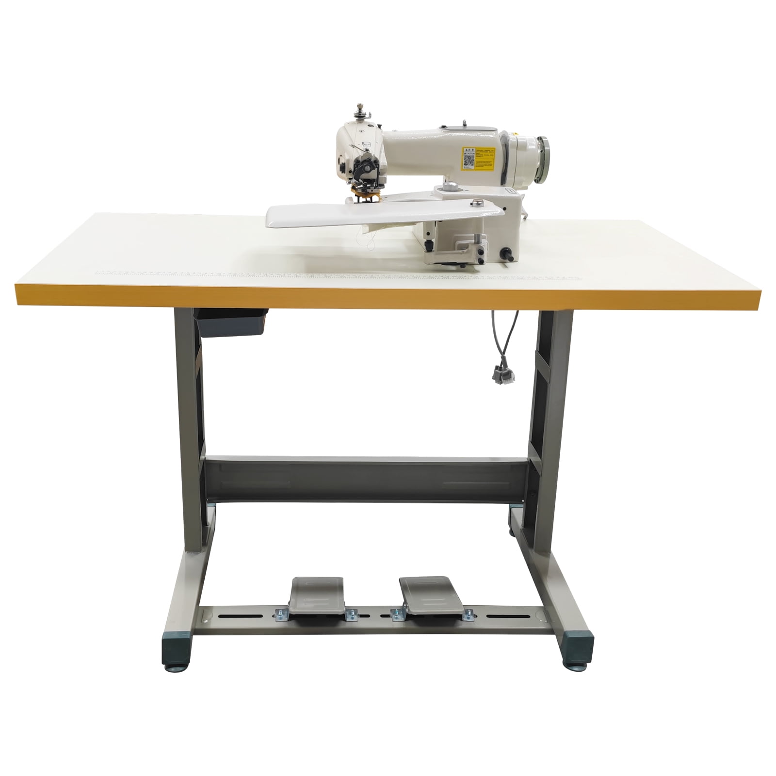 Industrial Blind Stitch Sewing Machine Portable Blind Stitch Hem Chain Stitch Machine with Sewing Table