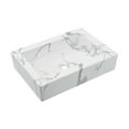thumbnail image 2 of Lausanne 22" Ceramic Vessel Bathroom Sink in White Marble, 2 of 2