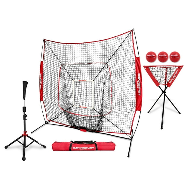 DLX Pro Bundle (Baseball Softball Net w/ Strike Zone, 3