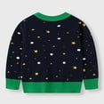 thumbnail image 4 of Lopecy-Sta Christmas Sweater for Toddler Girls (3-8Y), Kids Cute Cat & Christmas Tree Knit Crewneck Pullover, Winter Long Sleeve Xmas Knitted Top for Holiday Party Green, 4 of 7