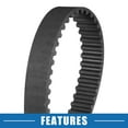 thumbnail image 6 of Unique Bargains Car Vehicle Serpentine Belt No.06B109119A/06B109119F for Audi A4 TT Quattro TURBO DOHC 1.8L 1999-2006, 6 of 6