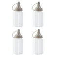 thumbnail image 1 of Transparent Spices Bottle Mini Seasoning Box Salad Dressing Containers Leakproof 4Pcs Dispenser, 1 of 14