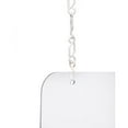 thumbnail image 4 of Alpine Industries 24 in x 36 in x 0.18 in Clear Acrylic Sheet Hanging Protective Sneeze Guard, 4 of 4