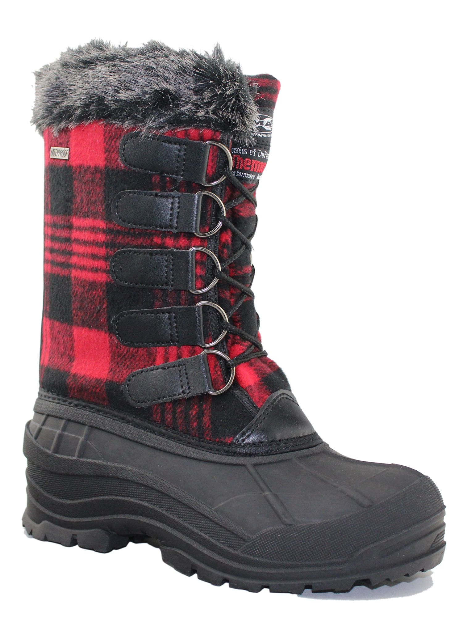 Tanleewa Women's MidCalf Snow Duck Boots Waterproof Insulated Winter