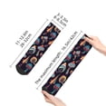 thumbnail image 4 of Pofeuu Mushroom Doodle Print 30cm Socks, Adult Running Hiking Socks for Youth and Adult, 4 of 7