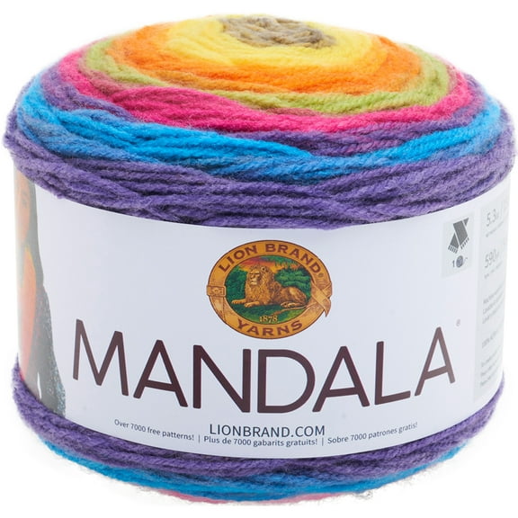 Lion Brand Yarn Mandala Gnome 525-209 Fashion Yarn