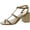 Tan, variant on DV By Dolce Vita Womens Hilly Faux Leather Studded Dress Sandals