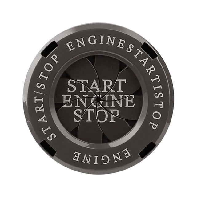 Car Interior Modification One-button Start Button Ignition Rotation Protection Cover Motorcycle Start Ring Decoration