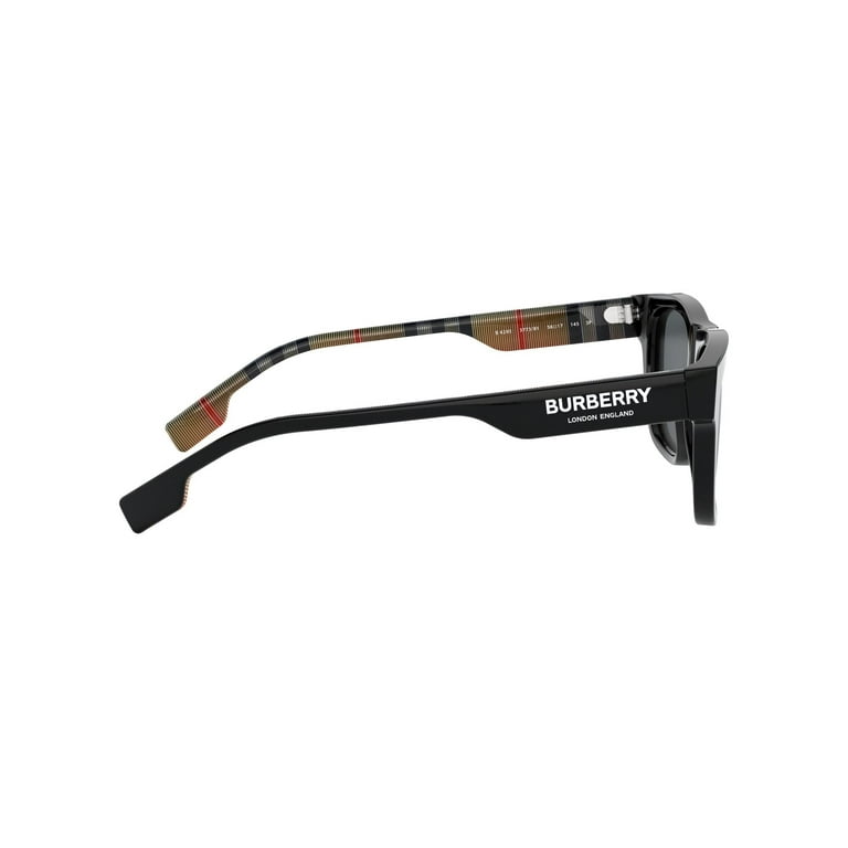 Burberry 4293 Sunglasses 380687 Black - Walmart.com 