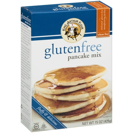 (6 Pack) King Arthur Flour Pancake Mix, Gluten Free, 15