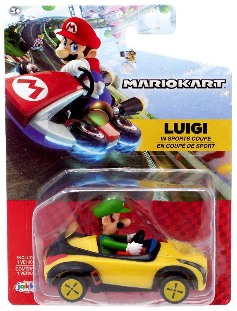 World of Nintendo Super Mario Kart 8 Yoshi Blue Car Jakks Pacific