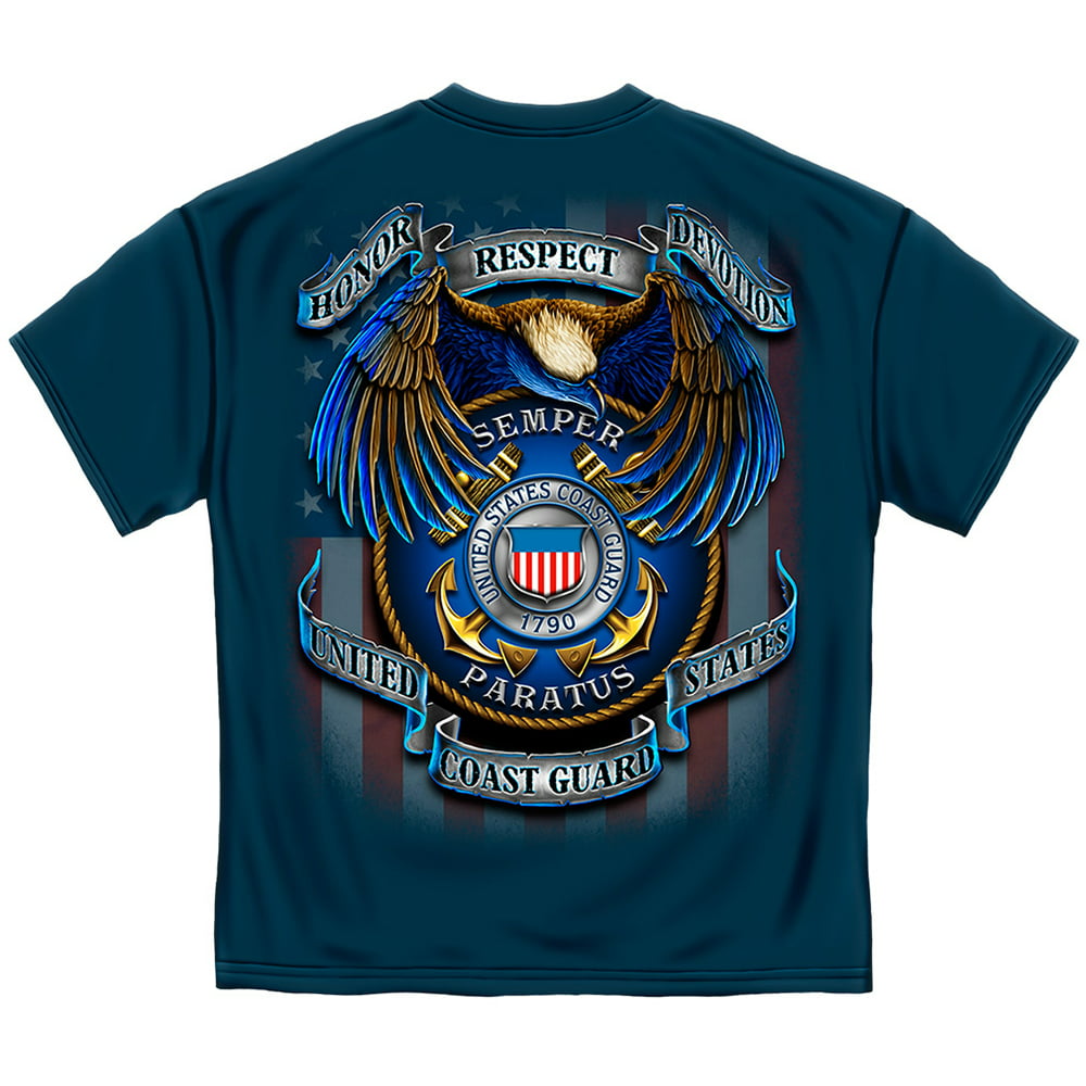 Erazor Bits - Coast Guard T-Shirt True Heroes Coast Guard Navy ...