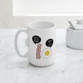 thumbnail image 5 of CafePress - Don't Go Bacon My Heart Large Mug Mugs - 15 oz Ceramic Large White Novelty Mug, 5 of 6