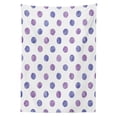 thumbnail image 3 of Ambesonne Purple Tablecloth Rectangular Table Cover, Watercolor Polka Dots, 52"x70", Lilac Blue, 3 of 4