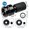 thumbnail image 4 of Adaptateur de Conversion d'Outils 2 Pcs pour Clé et Tige Hexagonale, 4 of 4