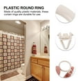 thumbnail image 3 of OULII 48Pcs Plastic Curtain Hangers Hanging for Living Room, 3 of 8
