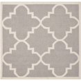 thumbnail image 1 of Safavieh Dhurries Dark Grey Contemporary Rug - Square 6', 1 of 2