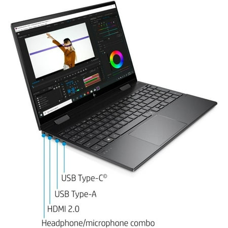 Hp Envy X360 2 In 1 Touchscreen Laptop 15 6 Ips Fhd Ryzen 5 4500u 6 Core Up To 4 00 Ghz 12gb Ram 512gb Ssd Usb C Dp Hdmi 2 0 Backlit Kb Webcam Win 10 Walmart Canada