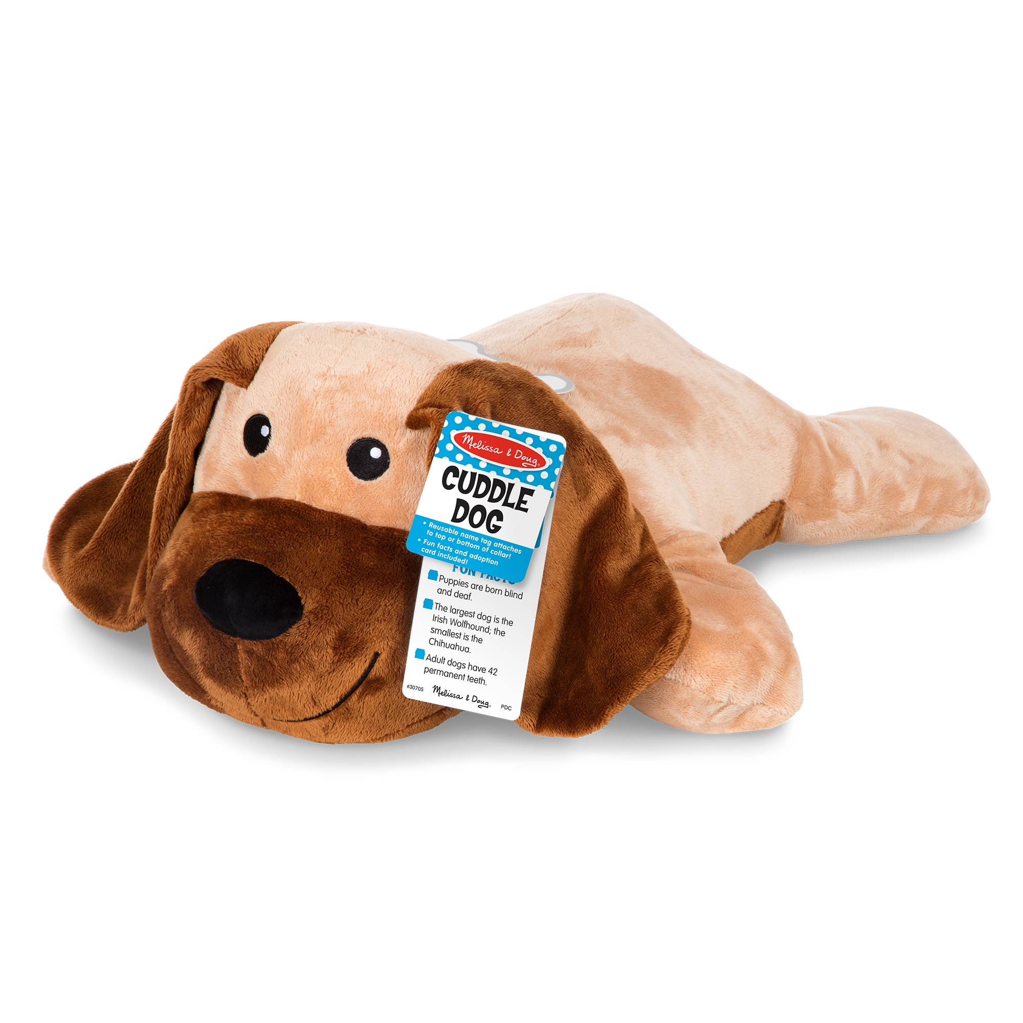Melissa & Doug Cuddle Dog Jumbo Plush Stuffed Animal with Activity Card - Walmart.com