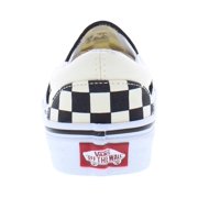 Vans U Classic Slip-On Unisex Shoes Size 5.5, Color: Black/White Checkerboard/White