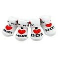 thumbnail image 4 of Baby Gift Set Socks - Unique Baby Shower Registry or Newborn Present | Cute Cute Baby Cotton Socks White I Love Mum/Dad 0-6 Months Newborn Infant Boys Girls, 4 of 6