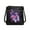 Black-Butterfly Cherry Blossom, variant on American Flag Print Crossbody Bag for Women, Deer Sunflower Print Vegan Leather Hobo Purse with Adjustable Strap, Wear Resistant Messenger Handbag Crossbody for Travel